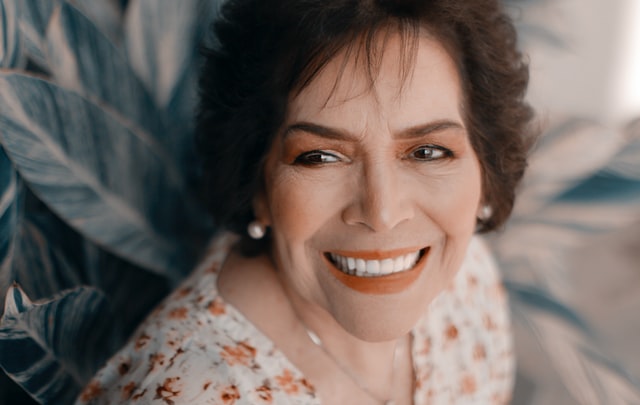 Elderly Woman Smiling